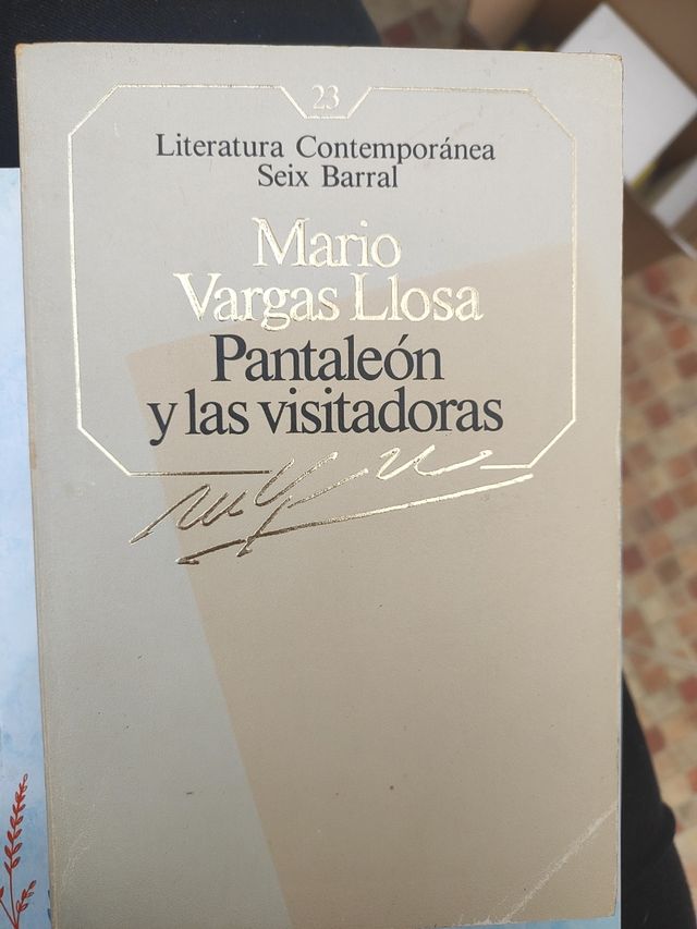 Libro Pantaleón y las visitadoras