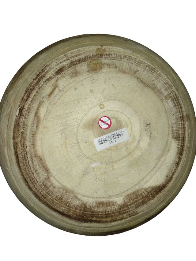 Set de 3 ollas y un portavelas de madera de pawlonia