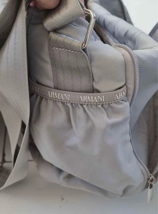 Borsa cambio fasciatoio Armani