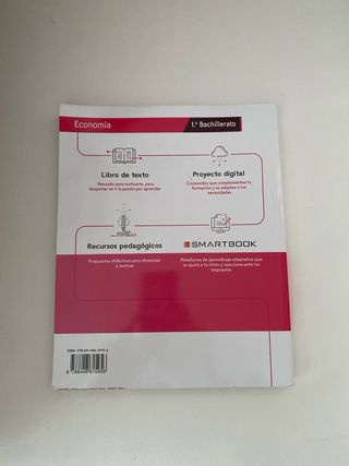 Libro Economia 1 bachillerato Smartbook
