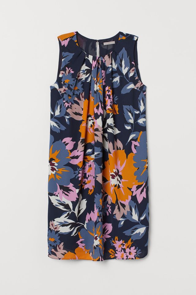 Abito H&M fantasia floreale Tg S nuovo