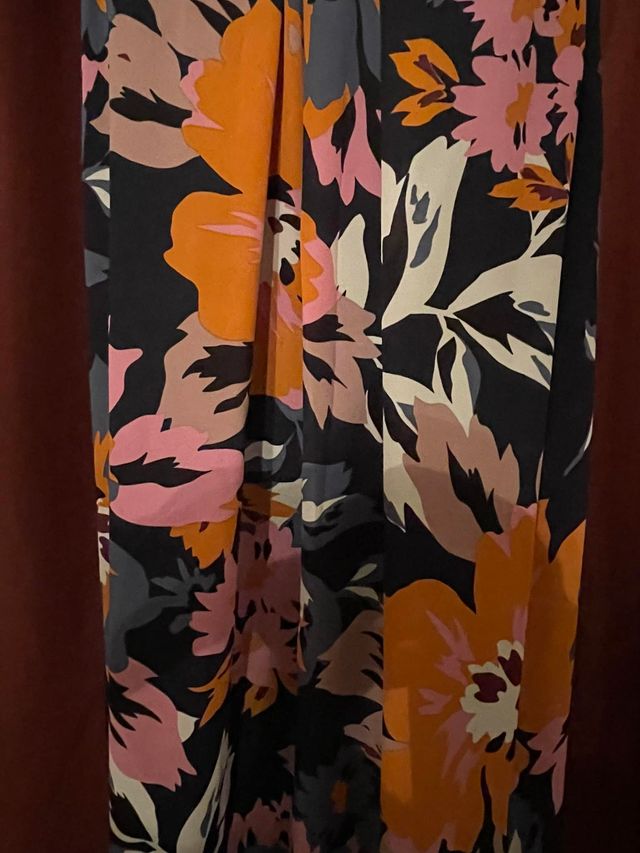 Abito H&M fantasia floreale Tg S nuovo