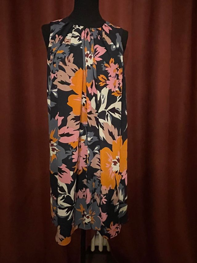 Abito H&M fantasia floreale Tg S nuovo