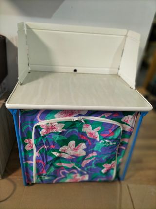 Mesa auxiliar cocina camping