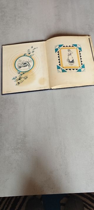 Album de cromos antiguo 1932. Nestlé.