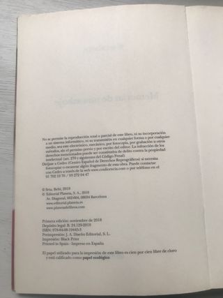 Memorias de una salvaje junevil. Editorial Planeta