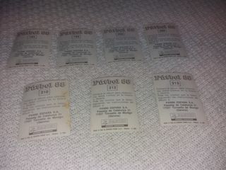 Cromo Futbol 88 Panini 198 Bagni