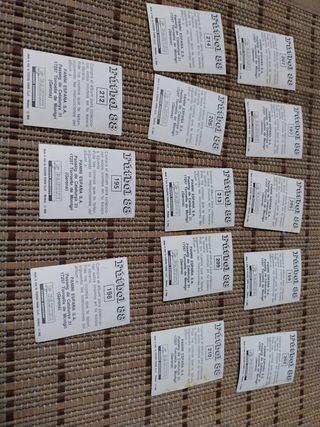 Cromo Futbol 88 Panini 198 Bagni