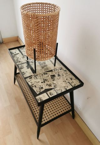 Mesa auxiliar vintage 