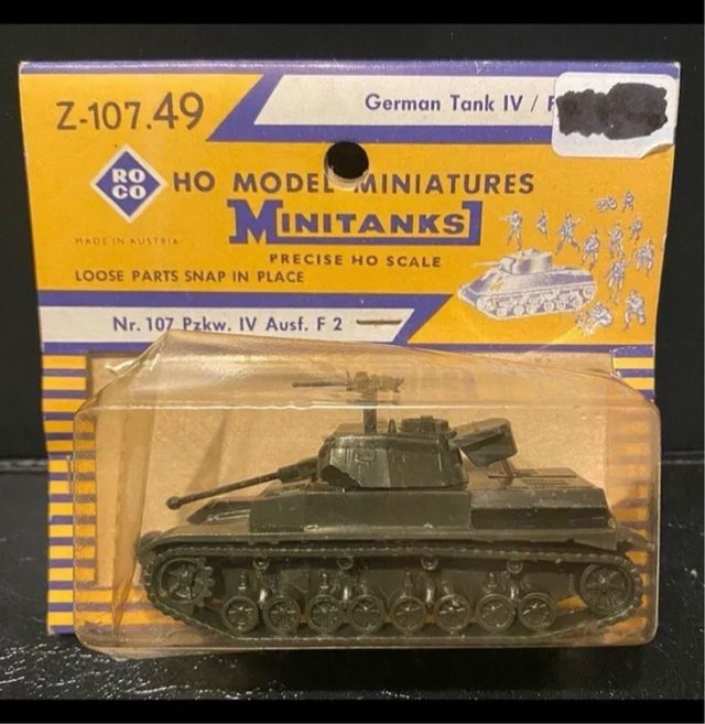 SOLDATINI ROCO SERIE MINITANKS, LOTTO 4 MODELLI