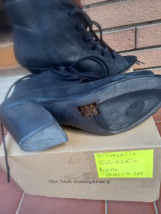 the last conspiracy Stivaletto donna vintage