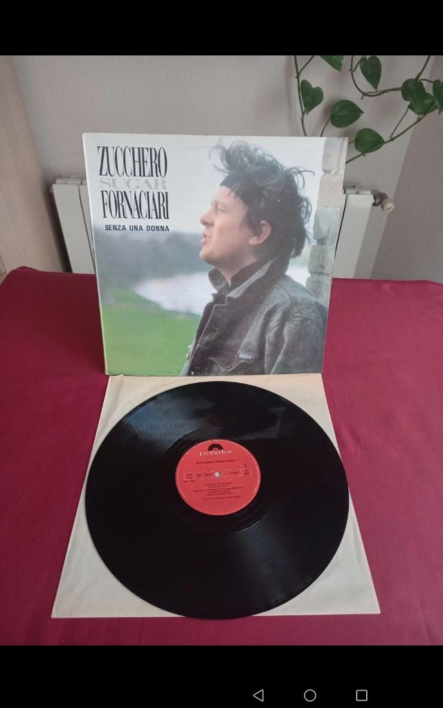 Zucchero Sugar Fornaciari - Senza Una Donna. 1987