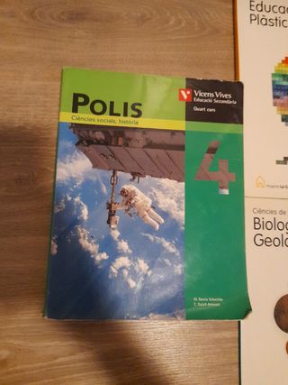 Lot  llibres 4 ESO Biologia Socials Pla