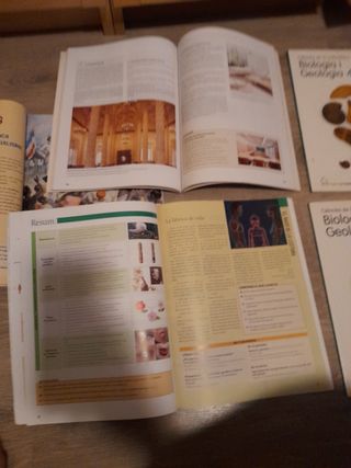 Lot  llibres 4 ESO Biologia Socials Pla