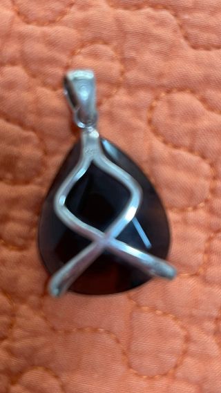Anillo y colgante Tous de cuarzo ahumado y plata