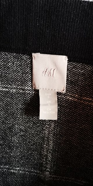 Falda cuadros elástica