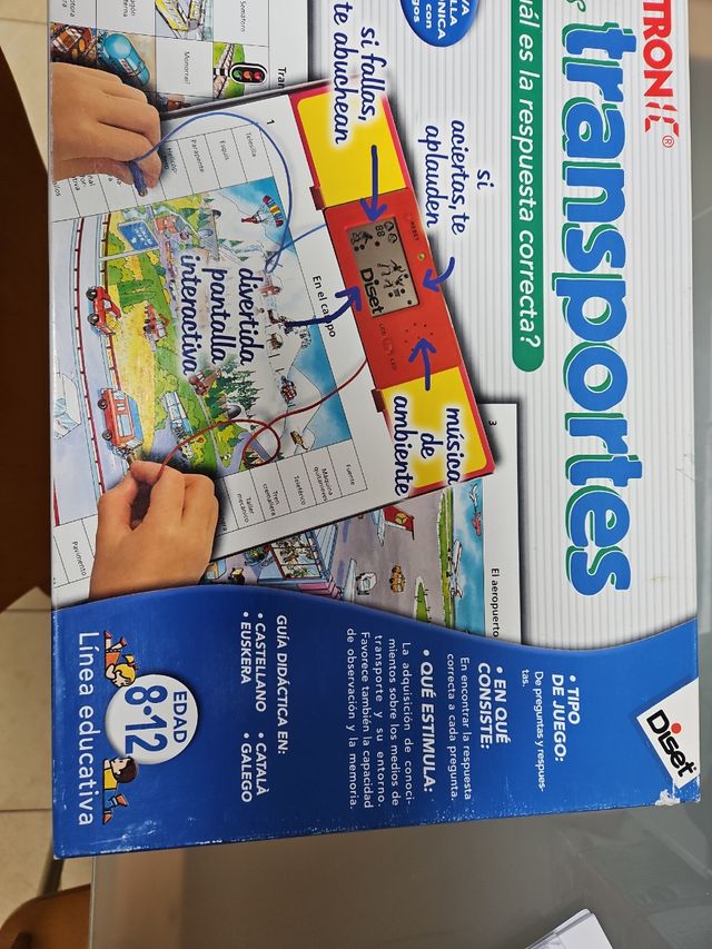 Juego educativo electrónico