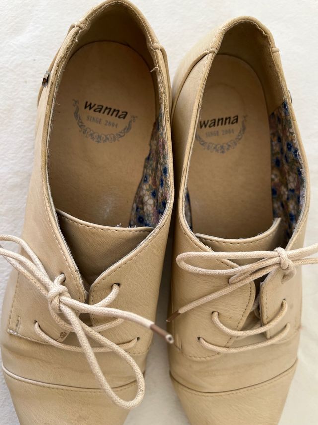 Zapato plano blucher cordones 40