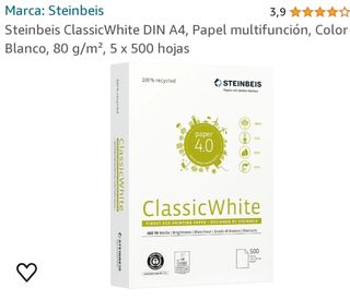 Paquete de 500 folios para impresora