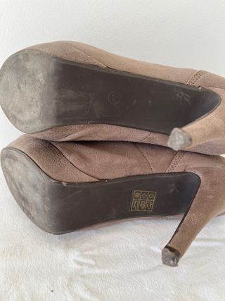 Botin tacon plataforma Marypaz 40