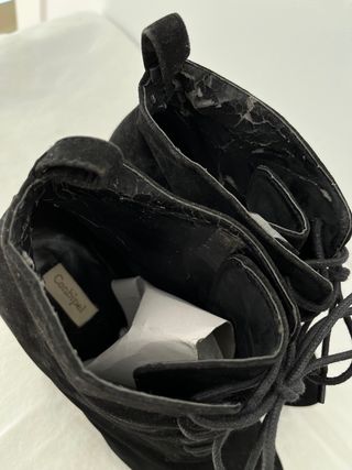 Botin tacon plataforma polipiel Conbipel 39
