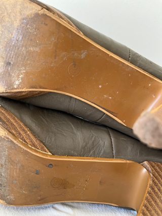 Botin tacon plataforma 39