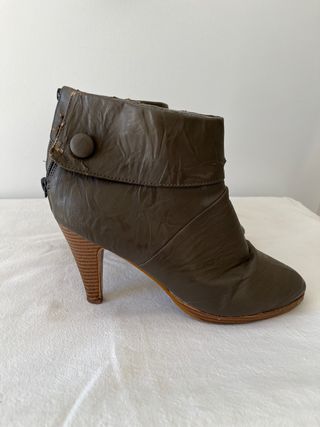 Botin tacon plataforma 39