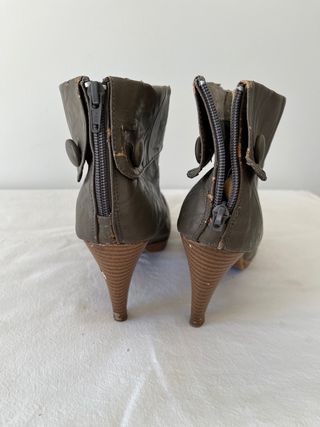 Botin tacon plataforma 39