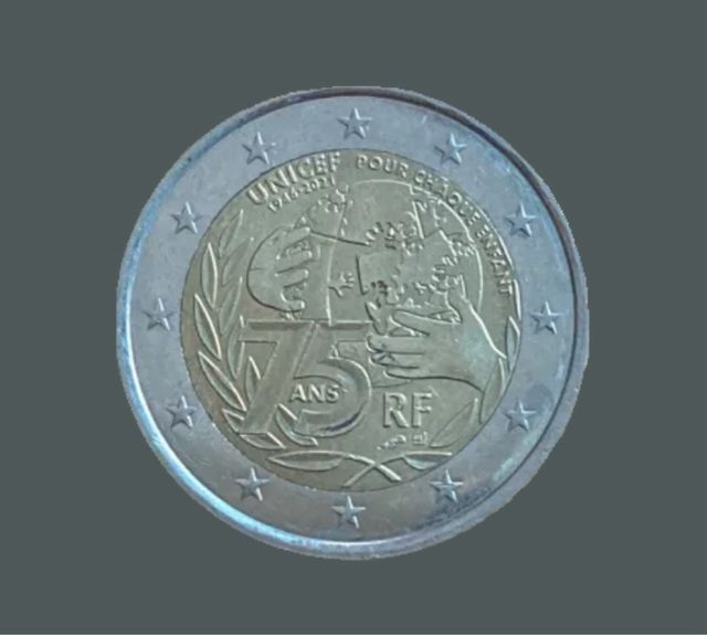 Moneda 2€ Unicef 