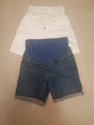 Pantalones cortos premama