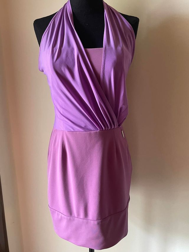 Bellissimo abito TOY G lilla Tg 42 italiana nuovo