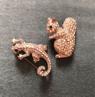 Broches piedrecitas