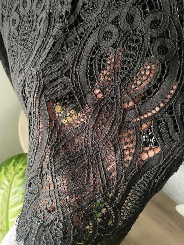 Camiseta de encaje de Zara