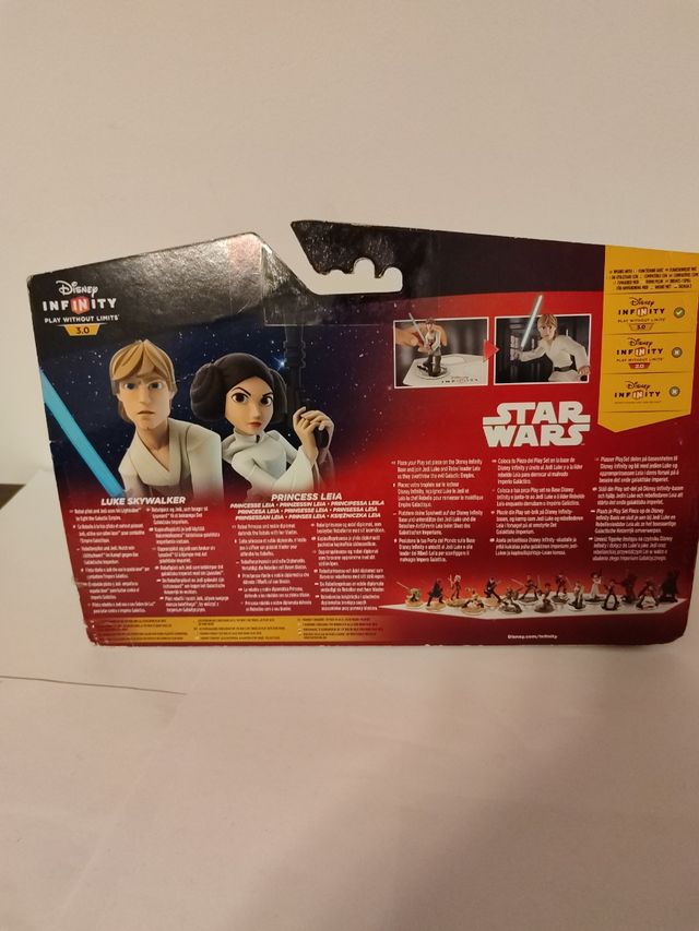 Luke y Leia Wars Disney Infinity