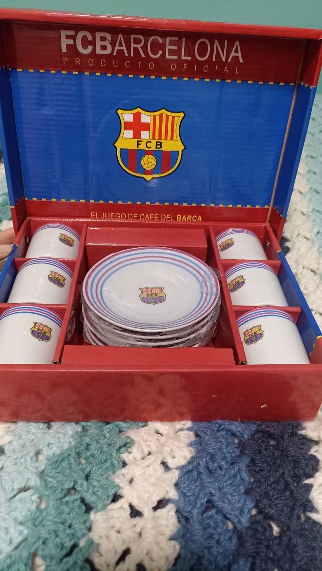 Juego de CAFE FCBARCELONA 