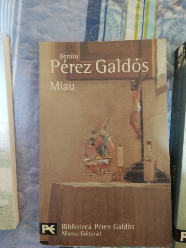 Libro de Benito Pérez Galdós Miau