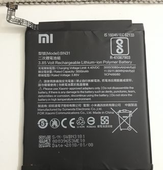 Batería 🔋 original Xiaomi A1
