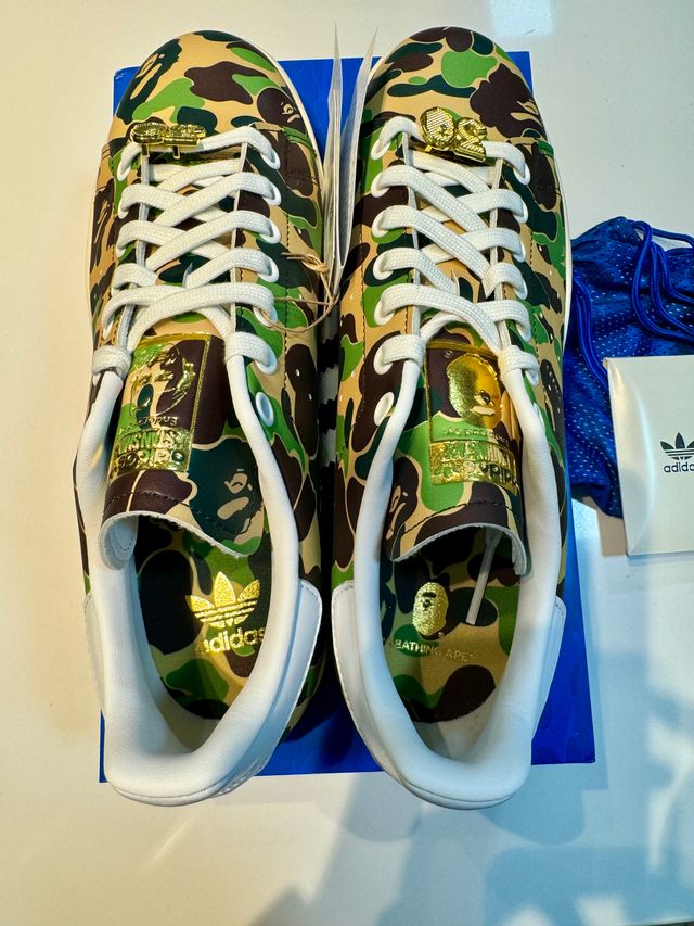 Adidas Stan Smith X BAPE