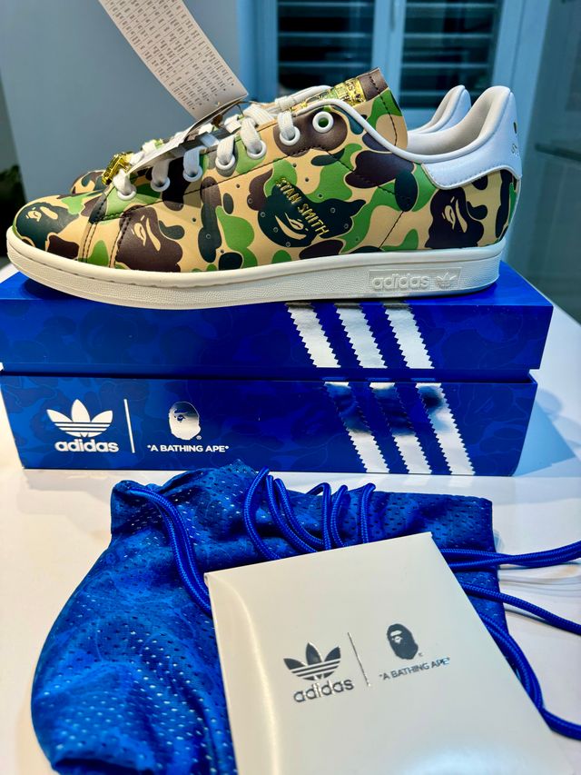Adidas Stan Smith X BAPE