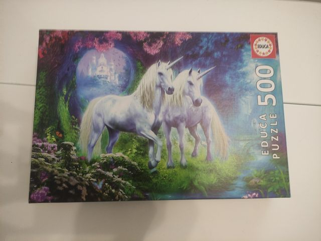 Puzzle educa 500 piezas (Unicornios)