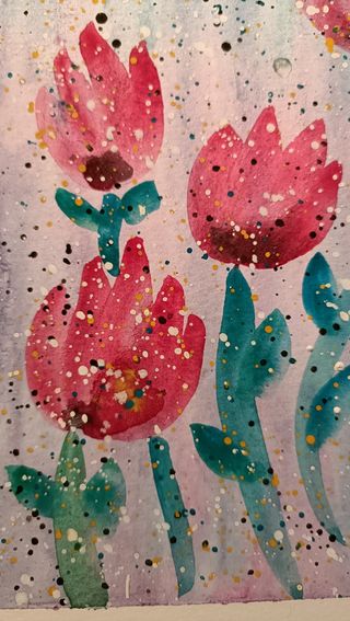 Acquerello fiori 