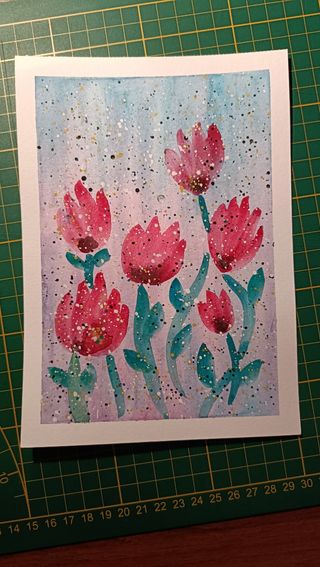 Acquerello fiori 