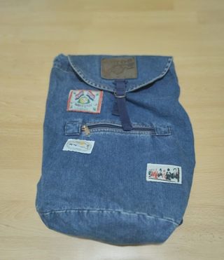Mochila vaquera vintage jeans