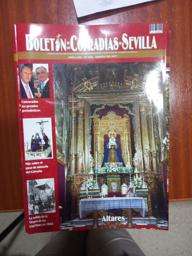 BOLETIN COFRADIAS SEVILLA 100 euros 39 revistas