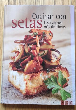 Libro de cocina "Cocinar con setas"