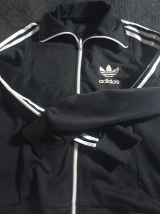 Sudadera Adidas clasic negra vintage