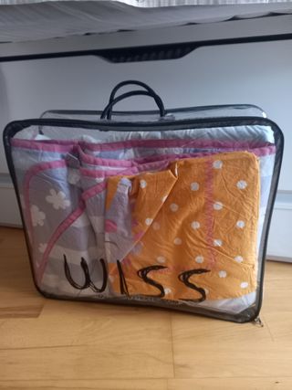 Colcha bouti infantil reversible