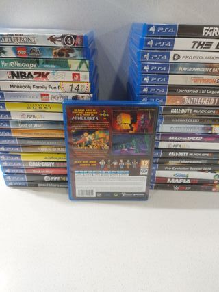 Minecraft Modo Historia Juego PS4