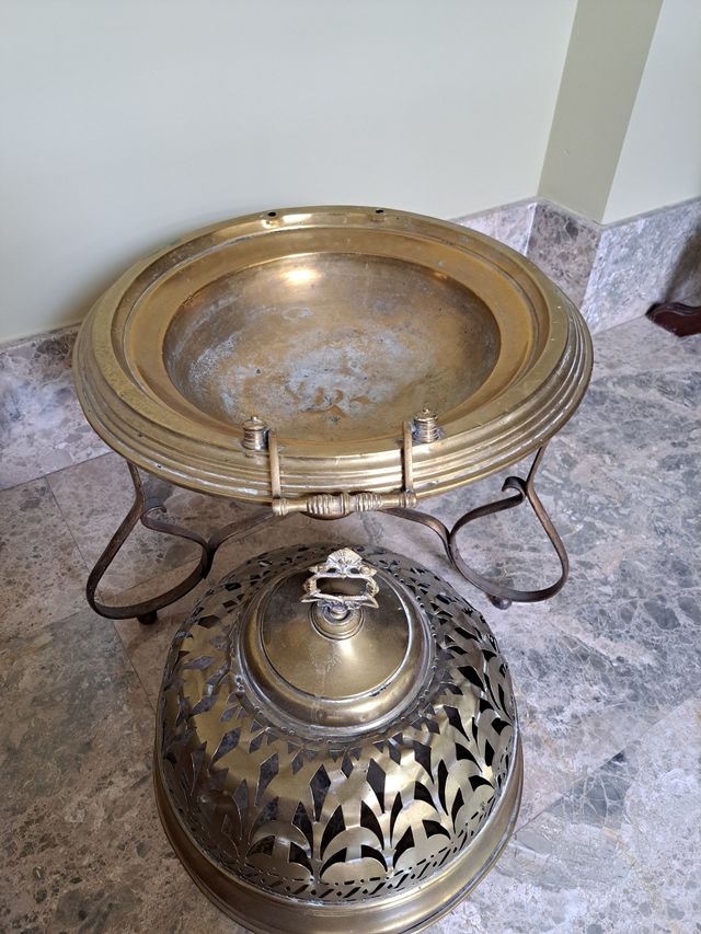 BRASERO ANTIGUO METAL