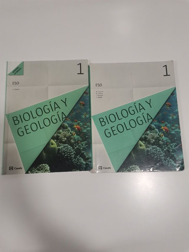 Pack libros biología 1°ESO